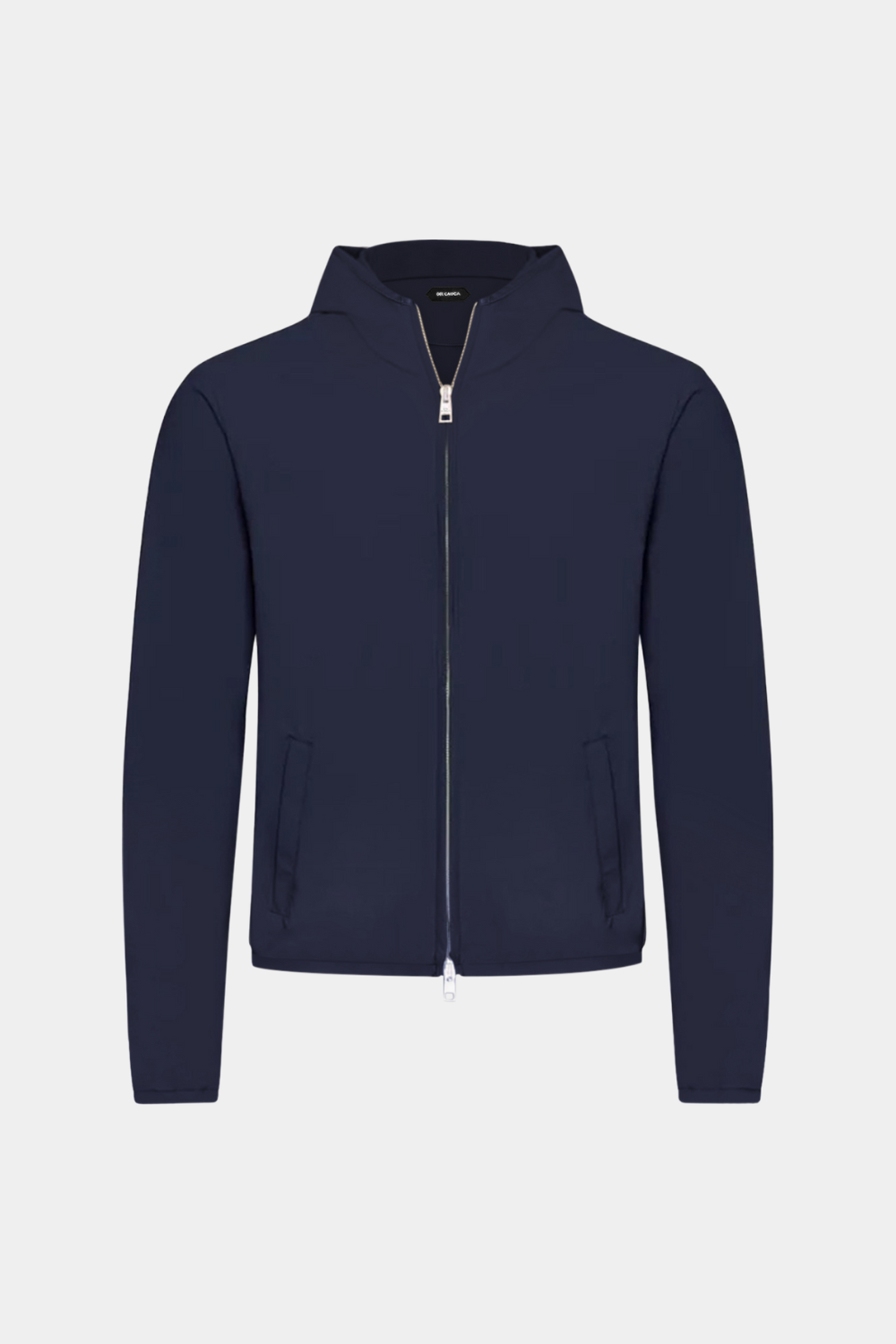NAVY BLUE TECH HOODED JACKET