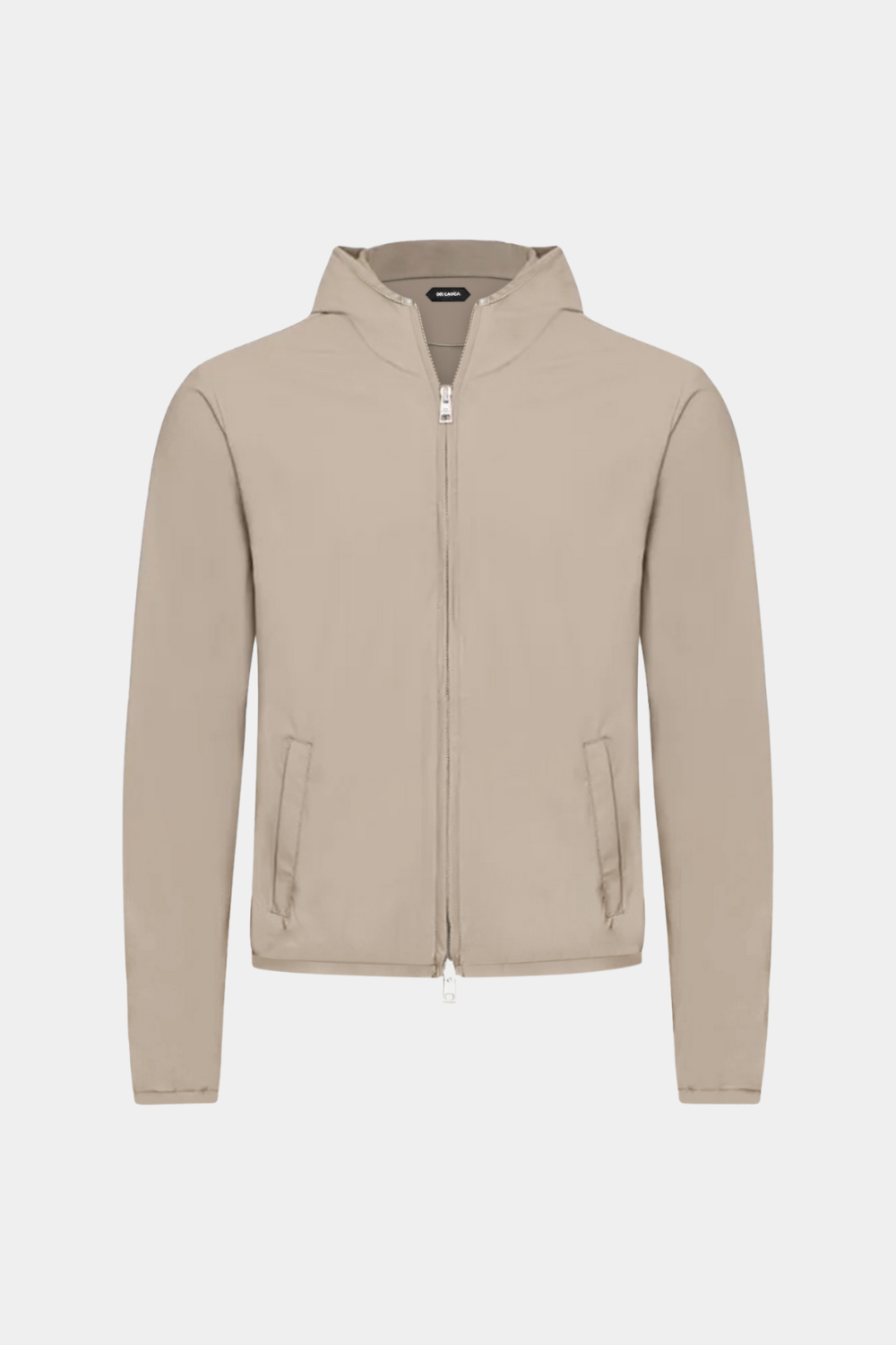 BEIGE TECH HOODED JACKET