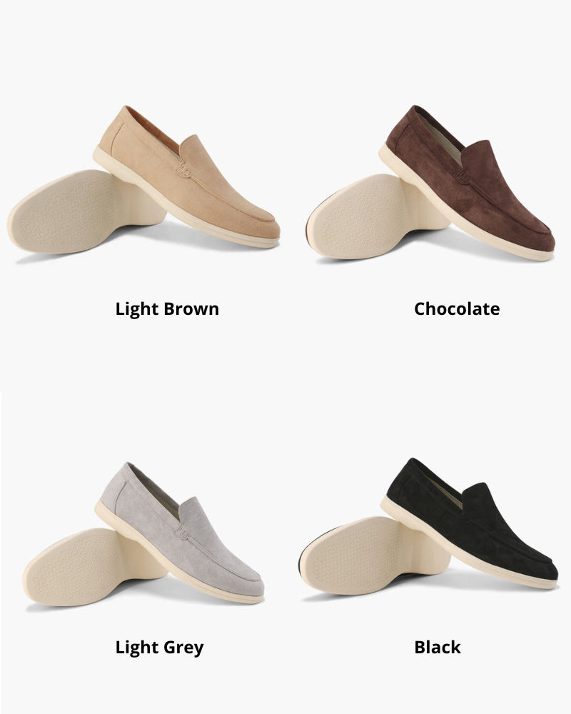SUEDE LOAFERS