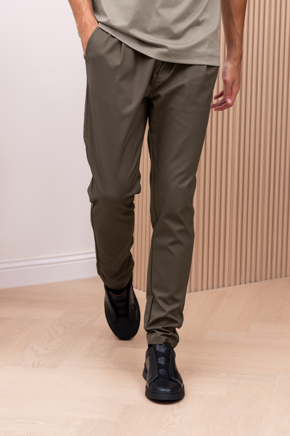 BROWN SMART PANTS