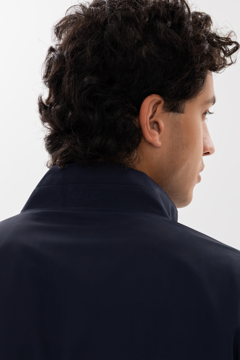 NAVY REVERSIBLE BOMBER JACKET