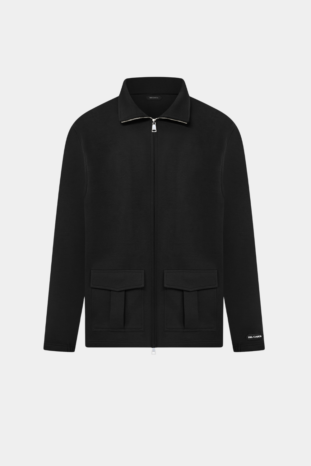 BLACK INTERLOCK PREMIER JACKET