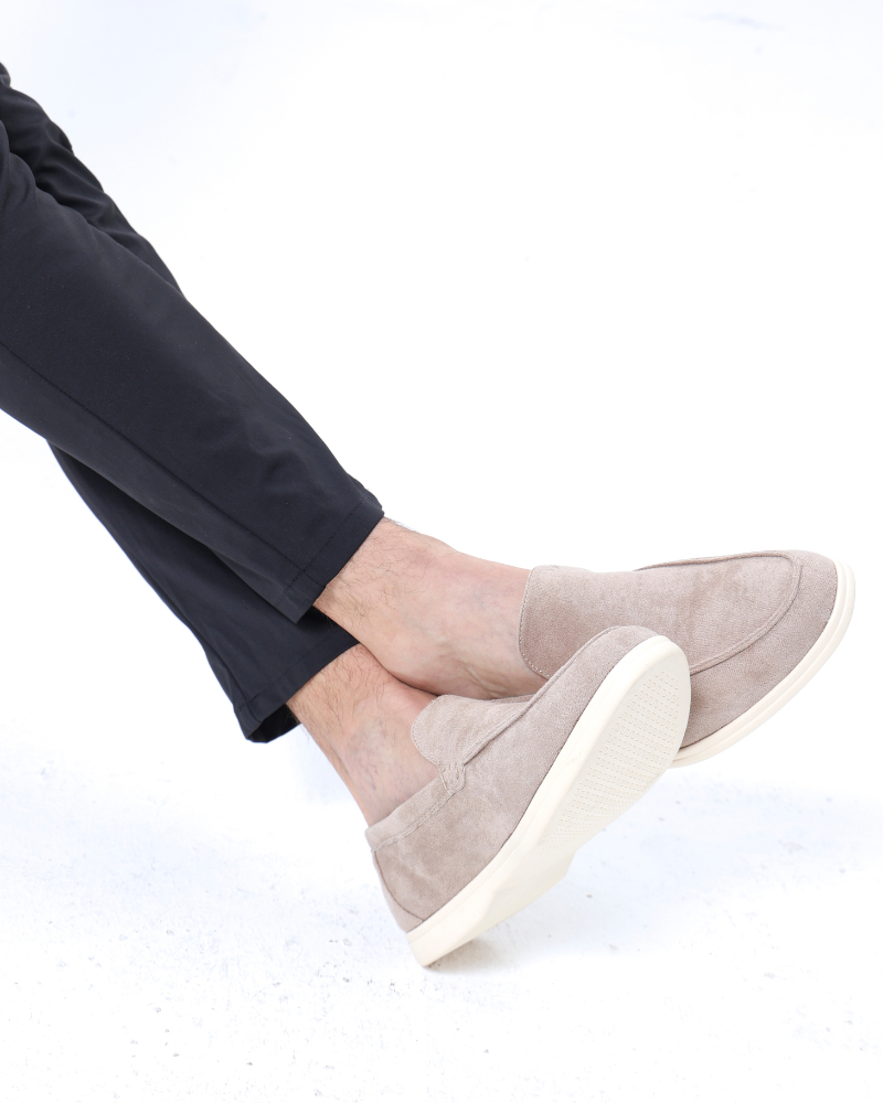 SUEDE LOAFERS