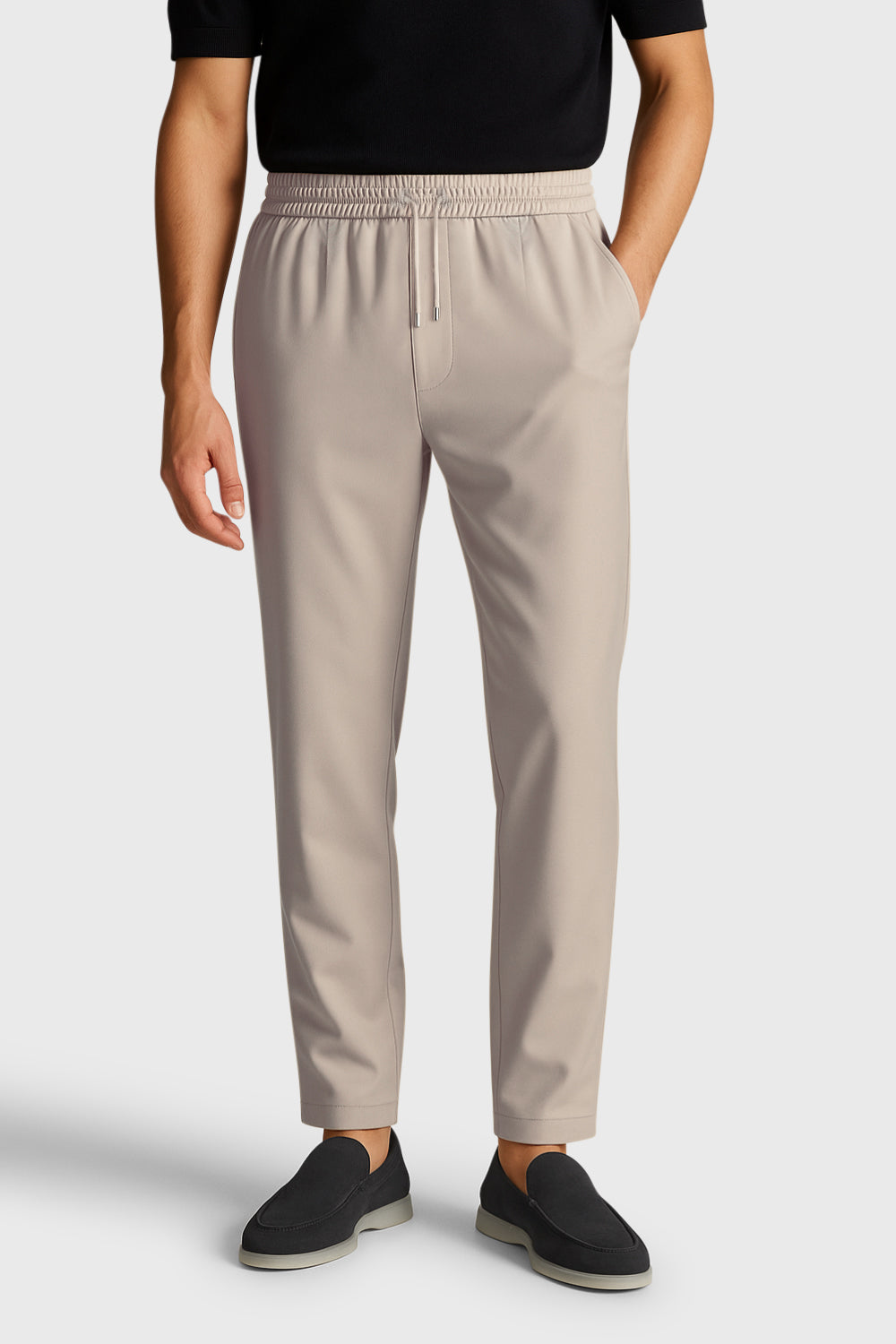 BEIGE SMART PANTS