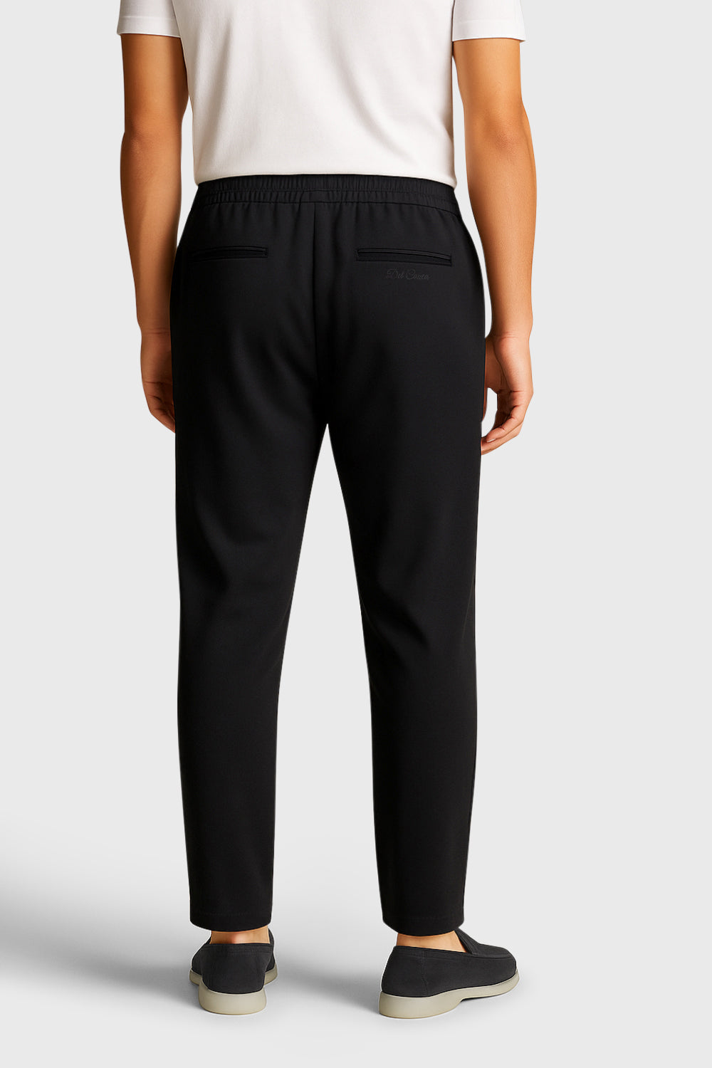 BLACK SMART PANTS