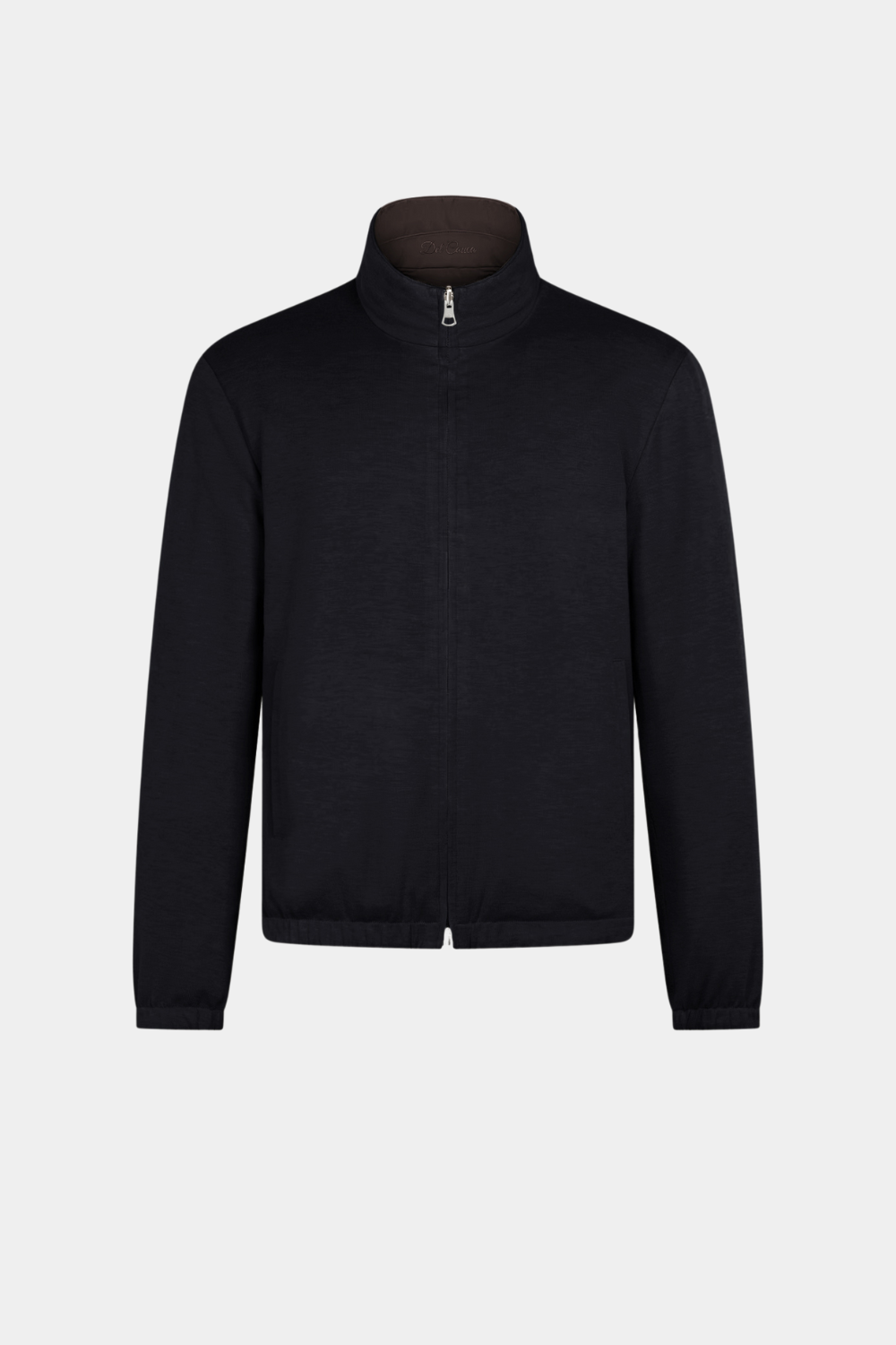 BROWN REVERSIBLE BOMBER JACKET