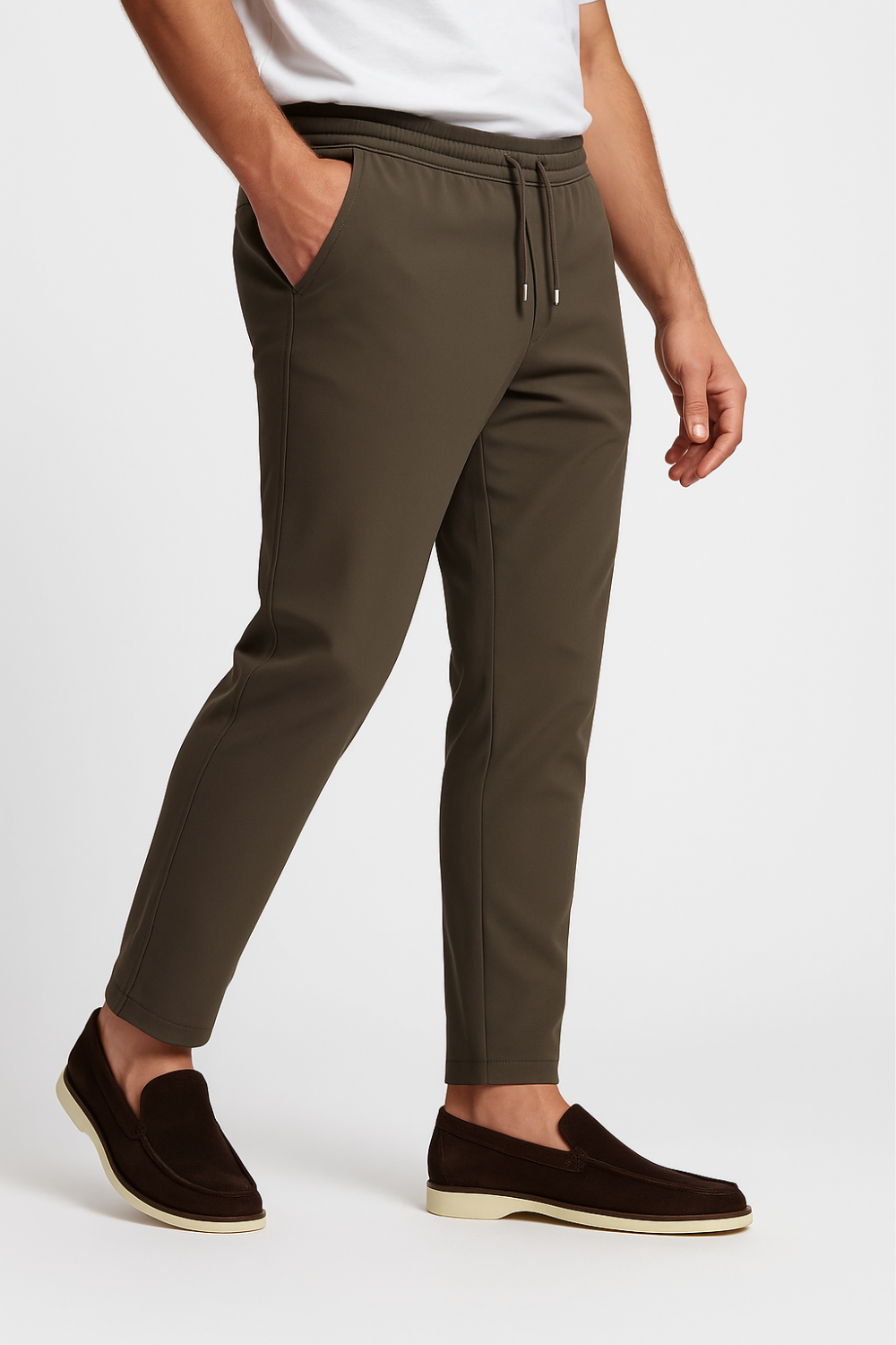BROWN SMART PANTS