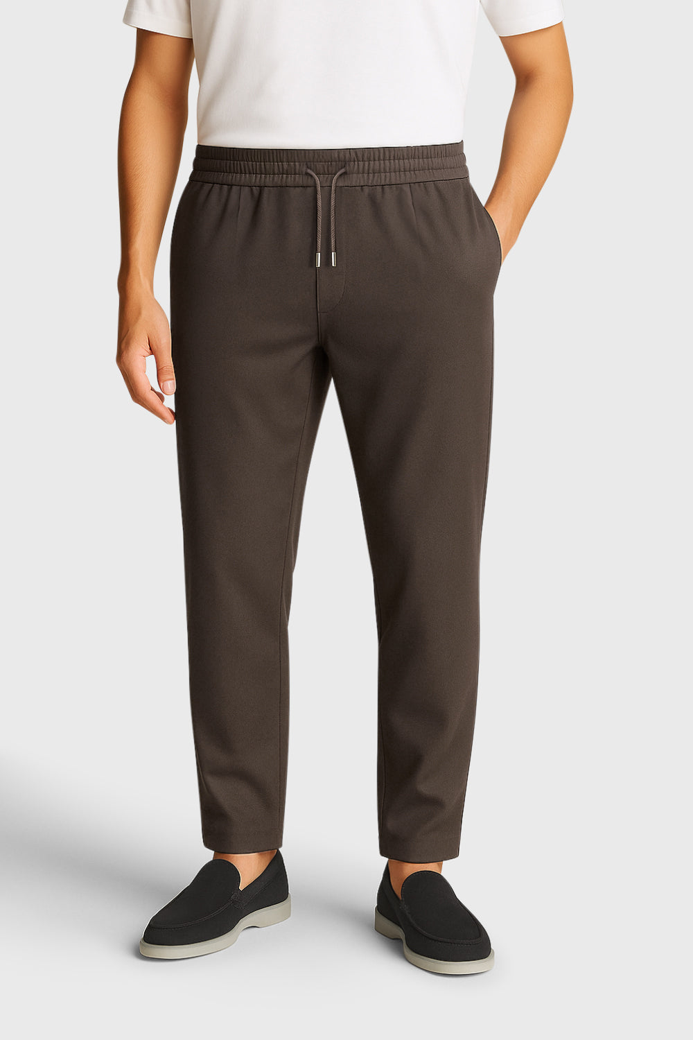 BROWN SMART PANTS