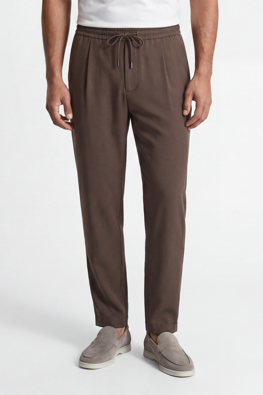 Brown Smart Tech Pants