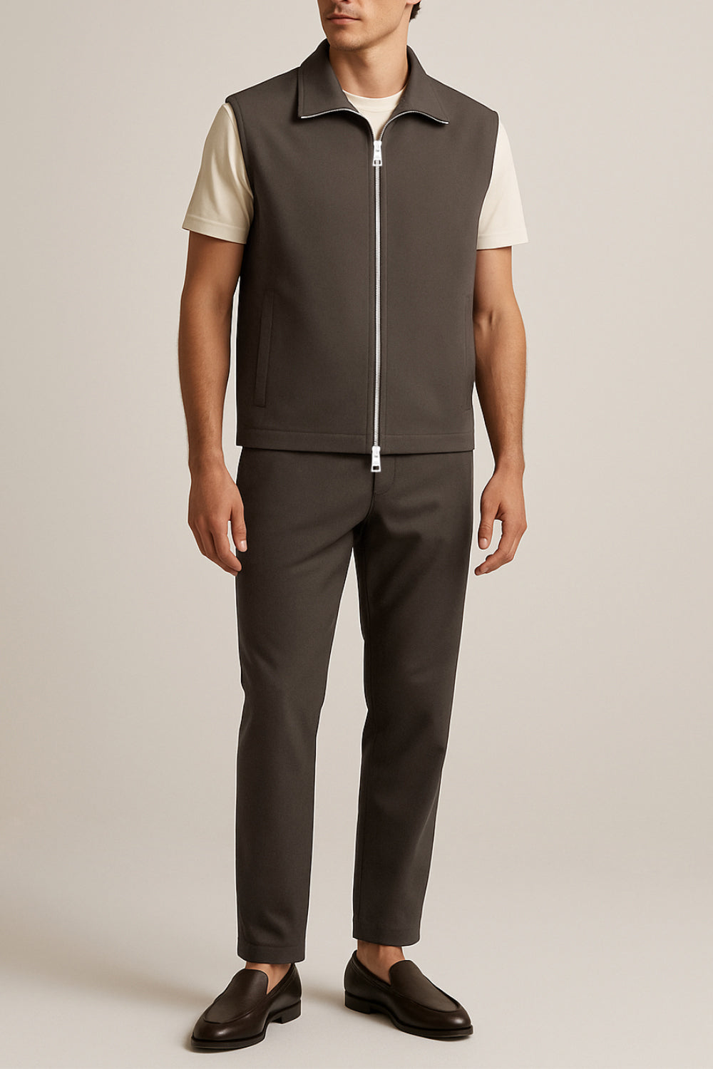 BROWN TECH GILET