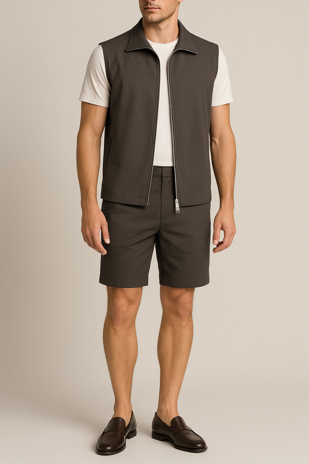 BROWN TECH GILET