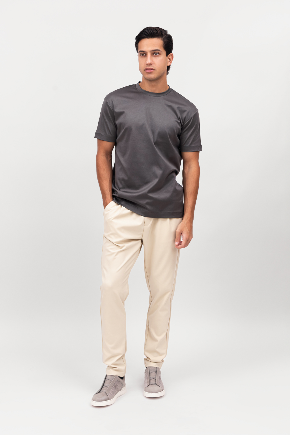 BEIGE SMART PANTS