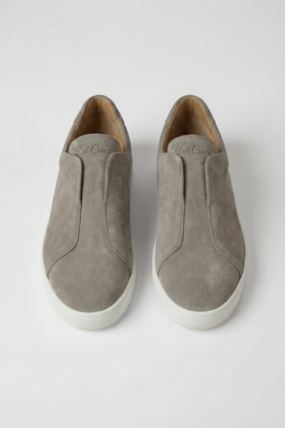 Beige Suede Sneaker