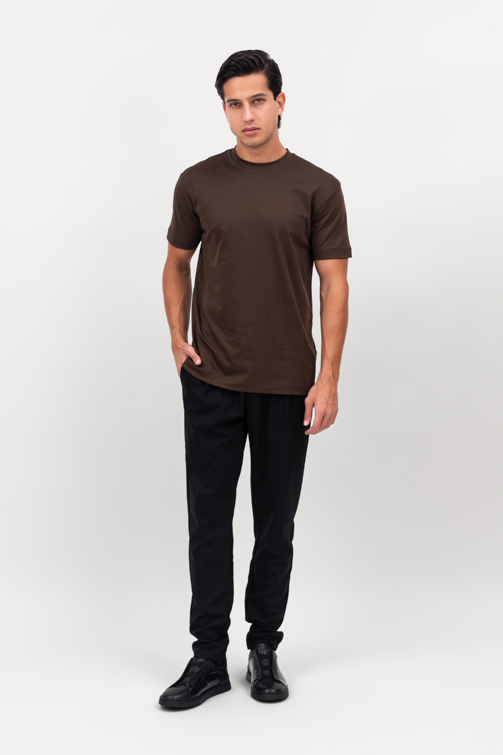 BLACK SMART PANTS
