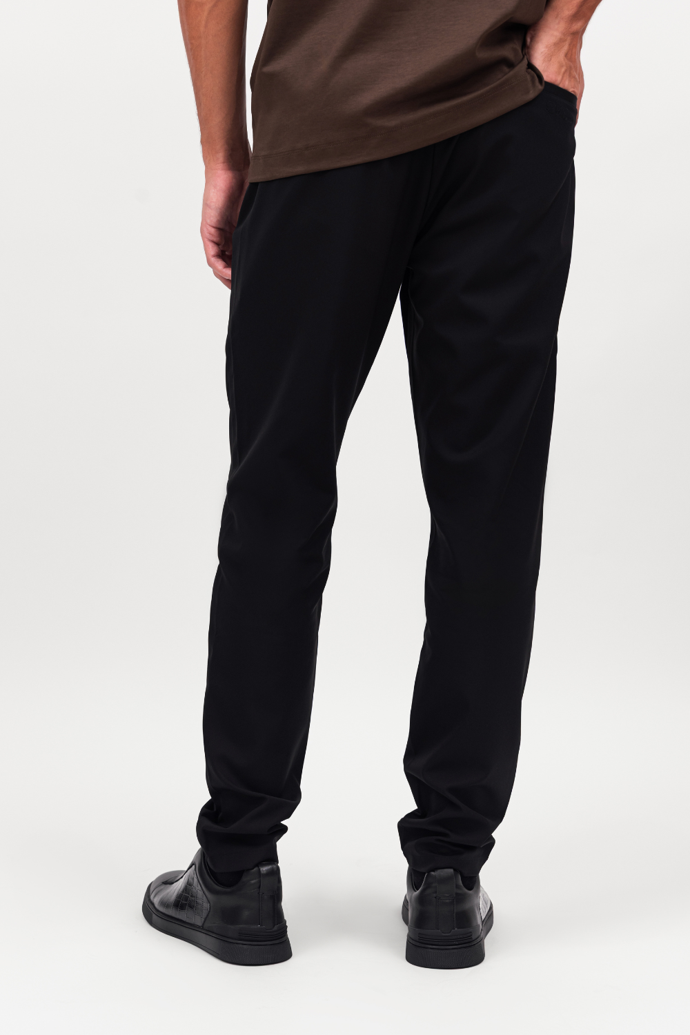 BLACK SMART PANTS