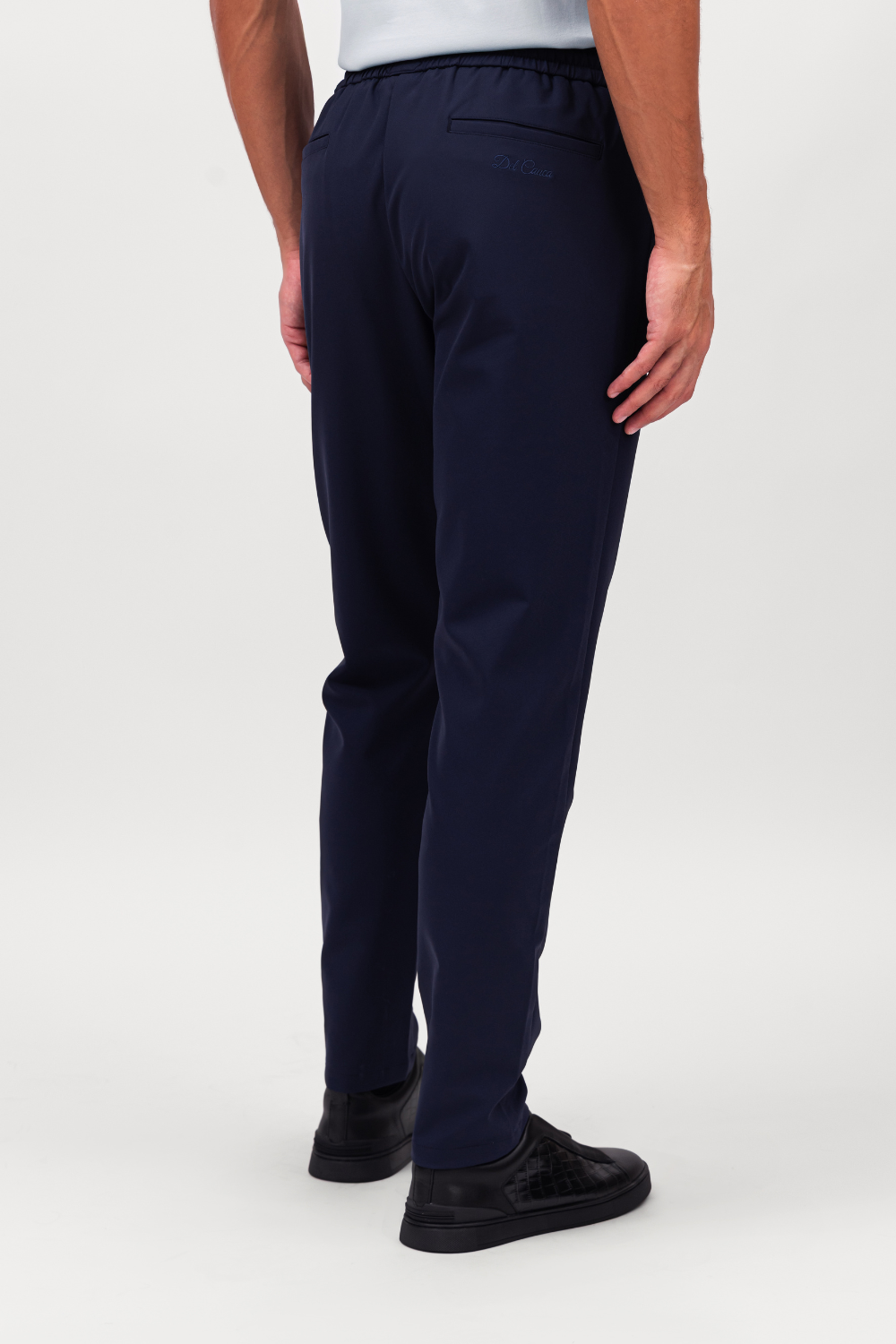 NAVY BLUE SMART PANTS