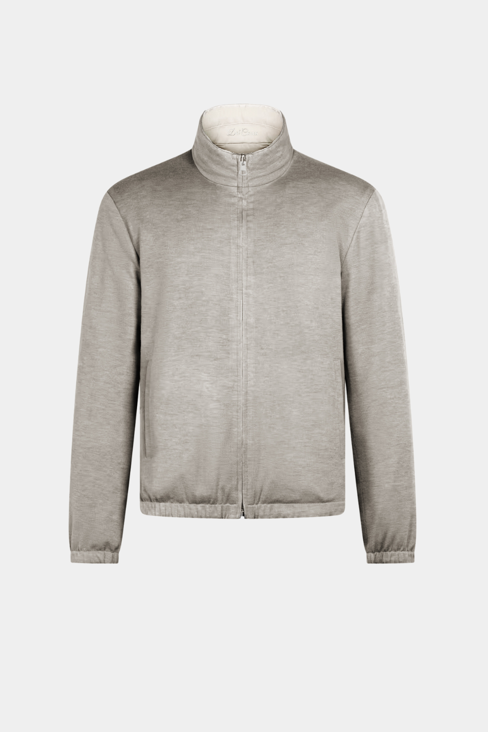 IVORY REVERSIBLE BOMBER JACKET