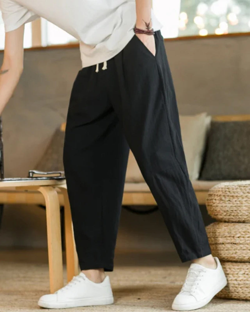 CANCUN COTTON TROUSERS