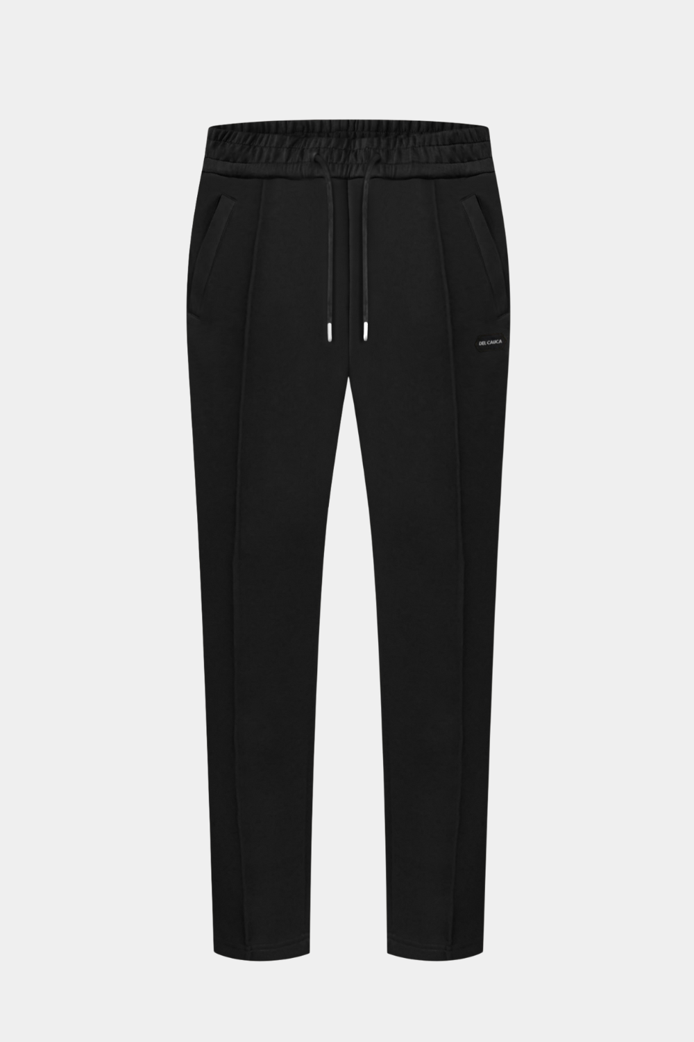 BLACK INTERLOCK PREMIER PANTS