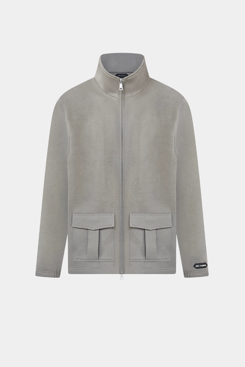 TAUPE INTERLOCK PREMIER JACKET