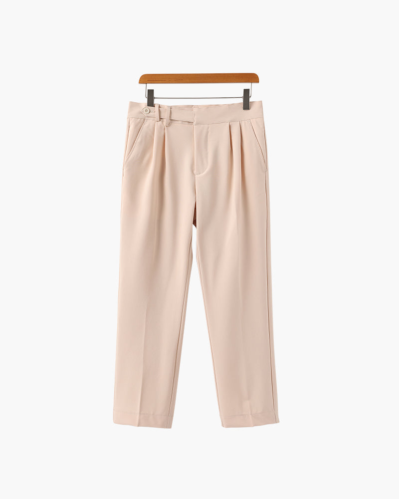 HIGH-WAISTED TROUSERS