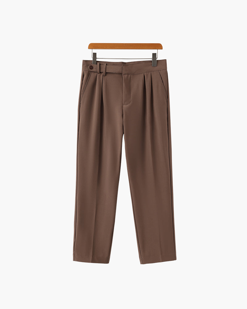 HIGH-WAISTED TROUSERS