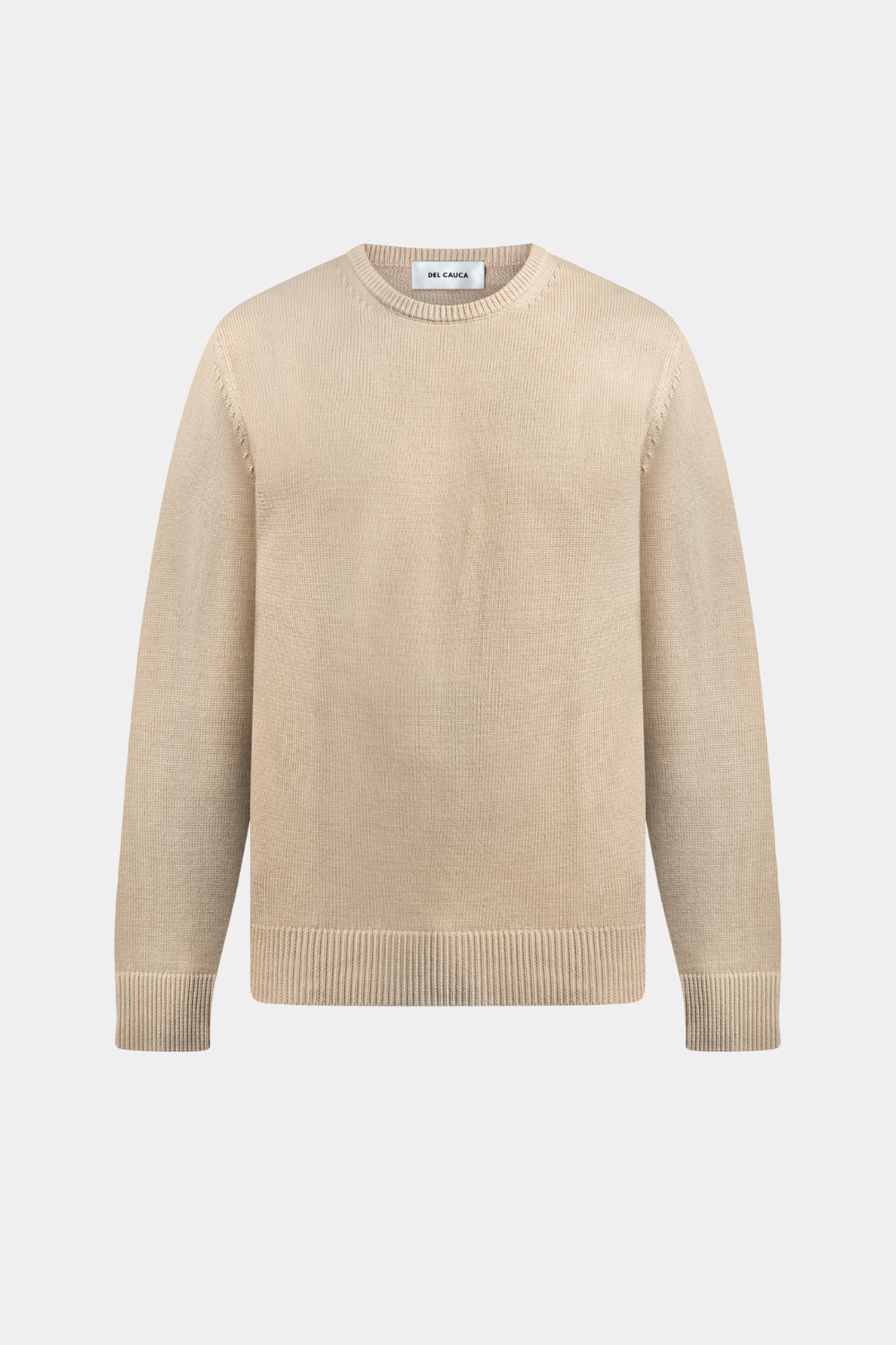 BEIGE CREWNECK SWEATER