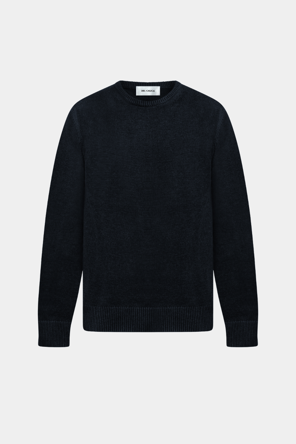 BLACK CREWNECK SWEATER