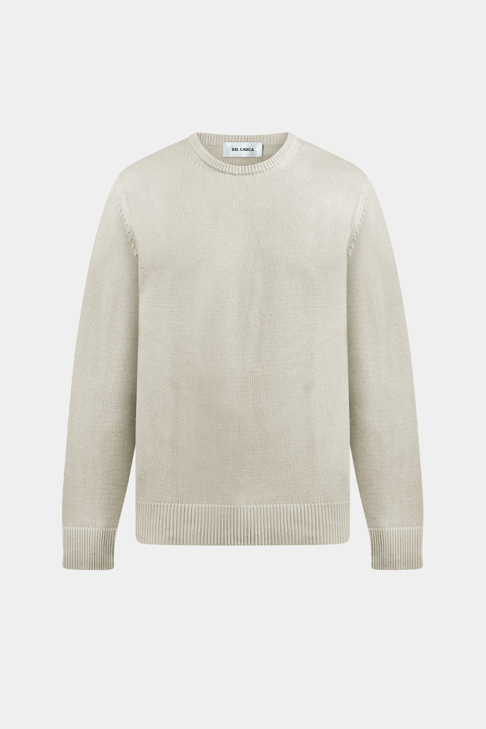 HEATHER GREY CREWNECK SWEATER