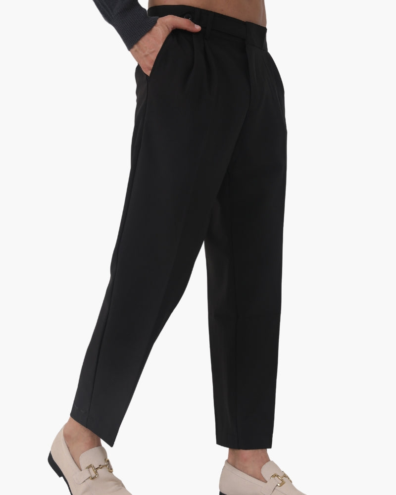 HIGH-WAISTED TROUSERS