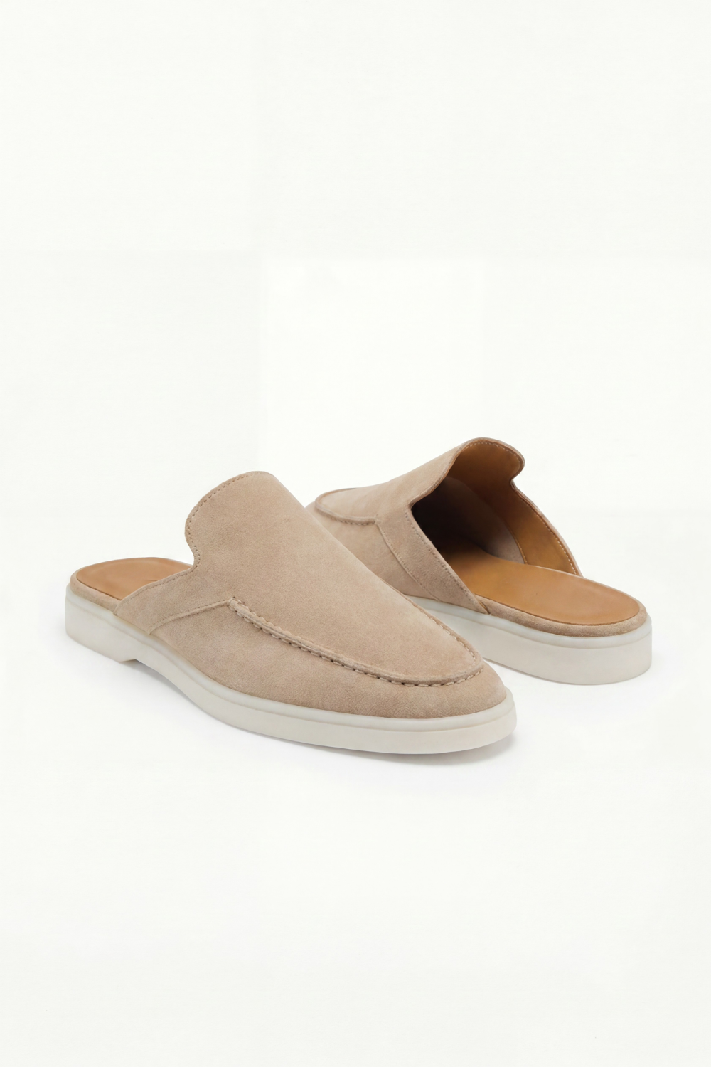 Beige Slipper Loafer