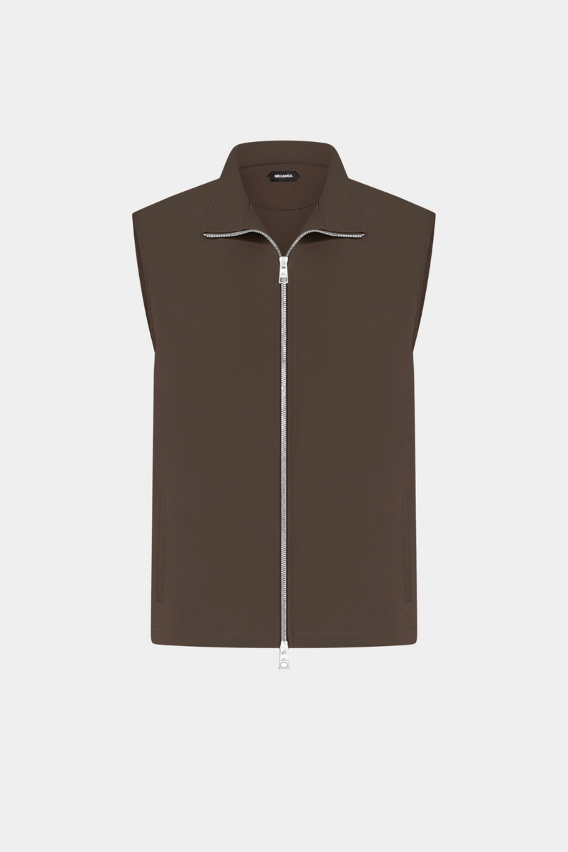 Brown Tech Gilet