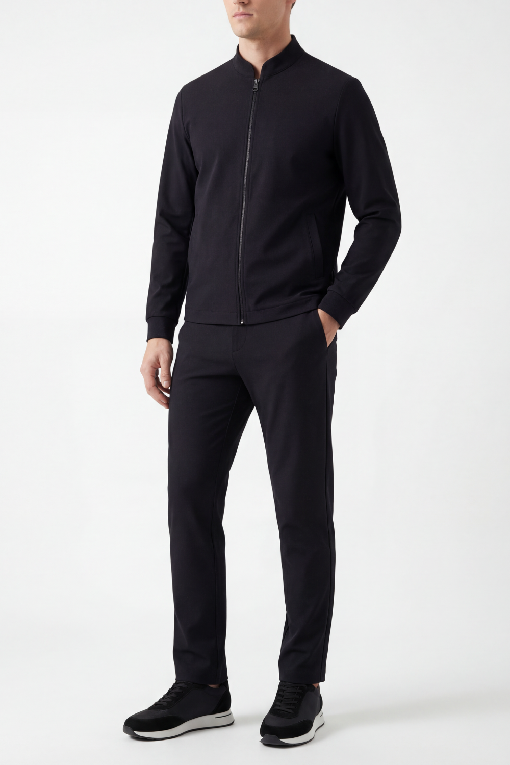Black Urban Tech Jacket