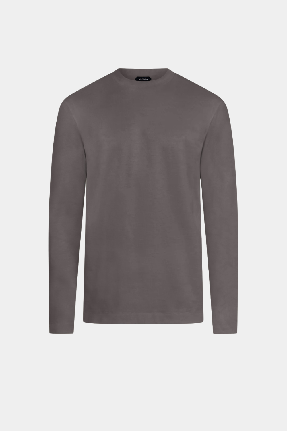 DARK GREY MERCERIZED LONGSLEEVE T-SHIRT