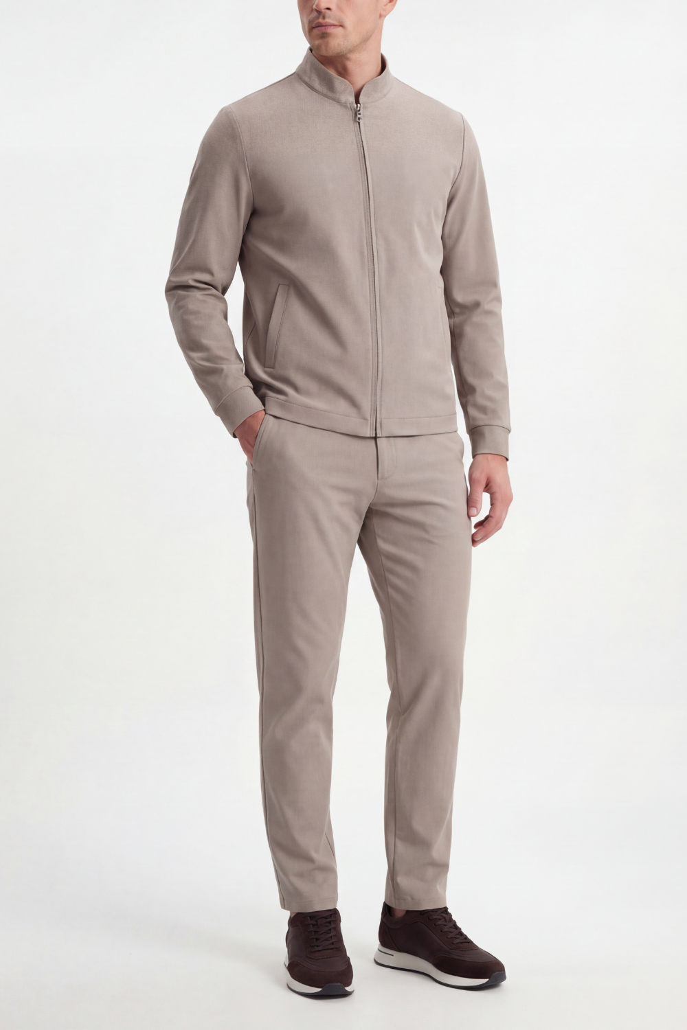 Taupe Urban Tech Jacket