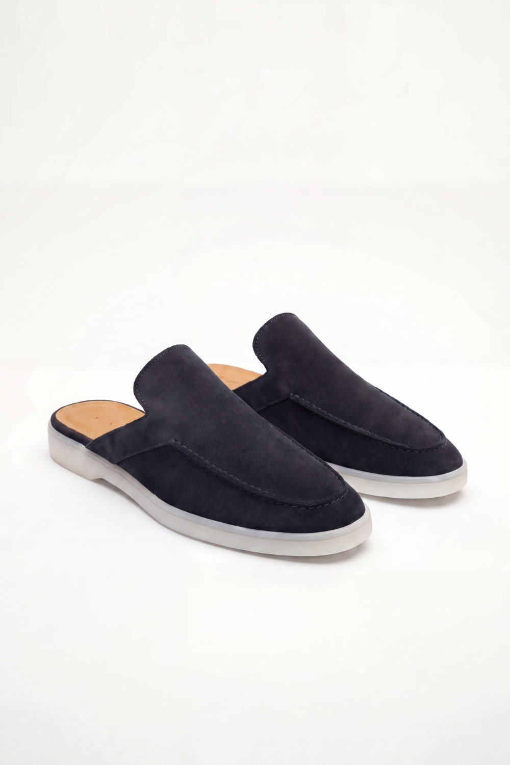 Navy Slipper Loafer